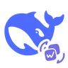 DeepSeek Exporter 鲸鱼标志